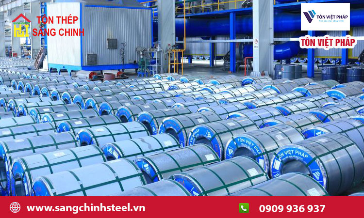 Tôn cách nhiệt Việt Pháp tại Sáng Chinh STEEL