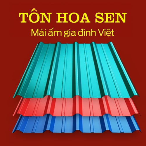 Đại lý tôn hoa sen tại An Giang - Sáng Chinh STEEL