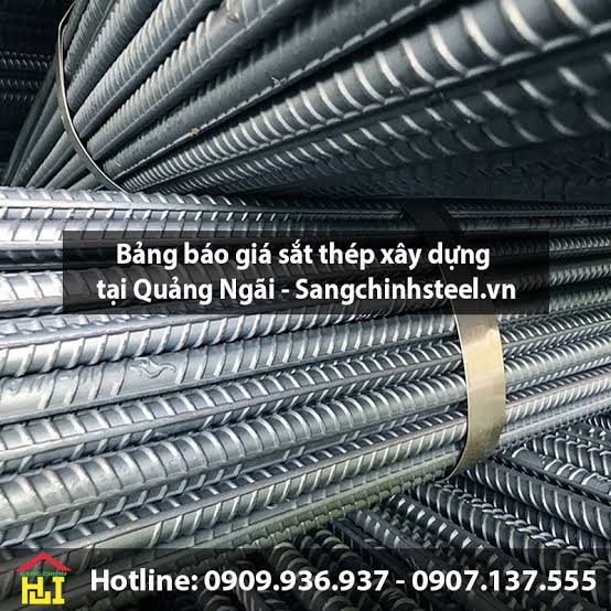 Bảng giá thép Việt Nhật tỉnh Quảng Ngãi