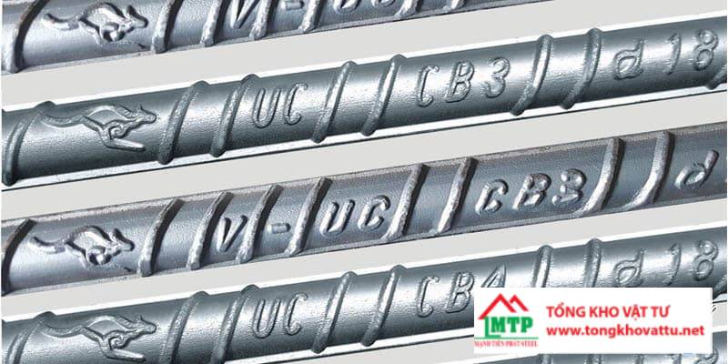 Bảng giá thép gân Việt Úc HVUC mới nhất
