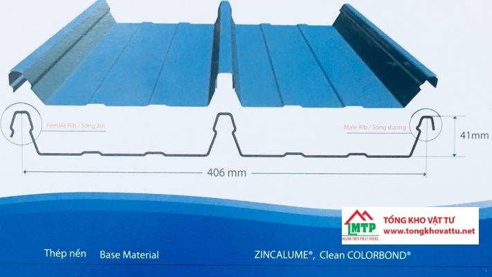 Bảng báo giá Tôn KLIPLOCK mới nhất