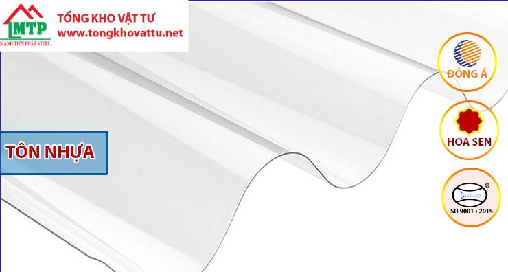 Bảng báo giá tôn nhựa mới nhất