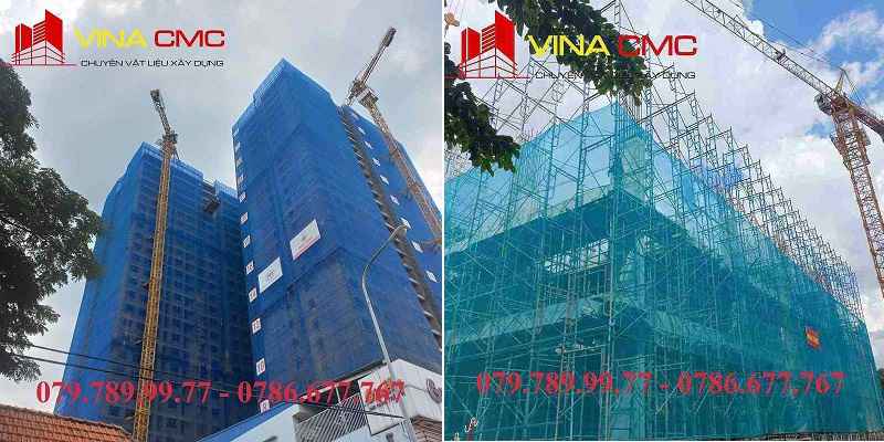 Lưới an toàn xây dựng VINA CMC | giá rẻ số 1 hiện nay