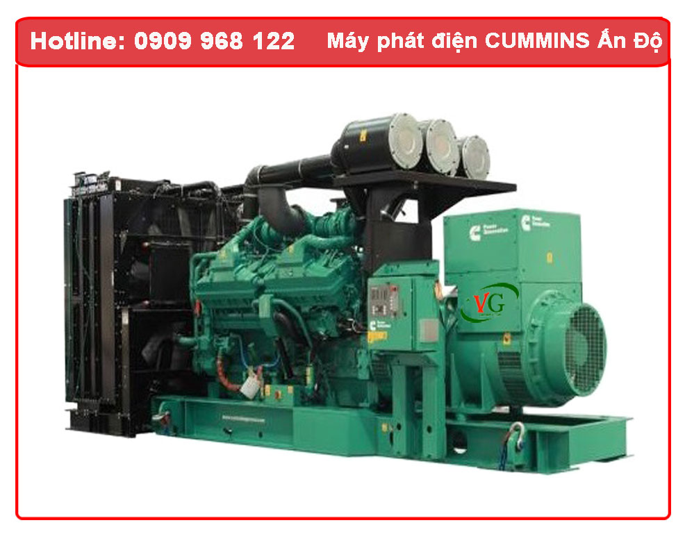 Bảng Báo Giá Máy Phát Điện CUMMINS Ấn Độ Tại Tphcm & Toàn Quốc