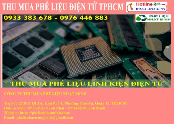 Thu mua phế liệu điện tử TPHCM